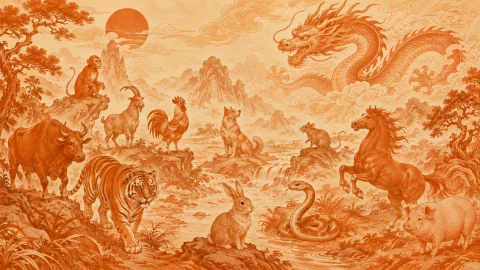 Illustration astrologie chinoise AstroAstro