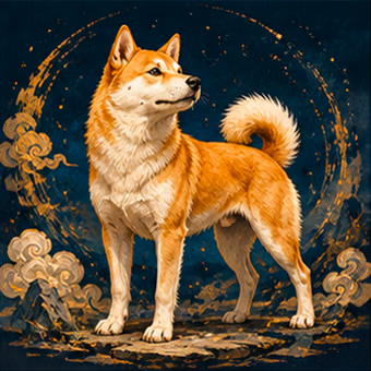 Illustration du signe chinois Chien