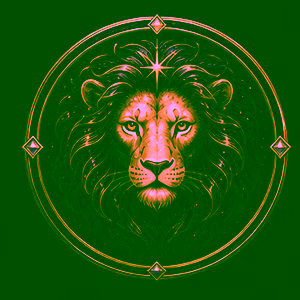 Symbole astrologique du Lion