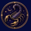 Symbole astrologique du Scorpion