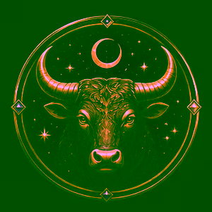 Symbole astrologique du Taureau