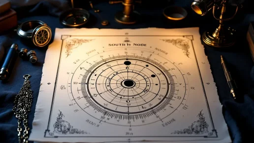 Illustration de l’article : C’est quoi le nœud sud en astrologie