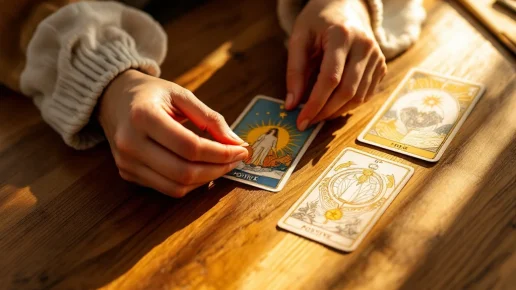 Illustration de l’article : Comment interpréter un tirage de tarot très positif
