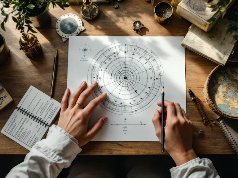 Comment lire un thème astral quand on débute