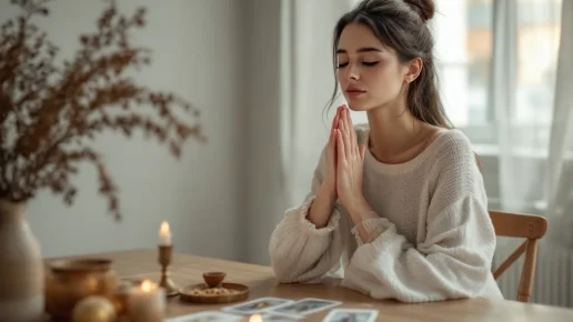 Illustration de l’article : Comment utiliser la respiration avant un tirage de tarot