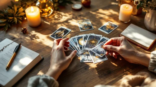Illustration de l’article : Comment utiliser le tarot pour préparer une nouvelle année