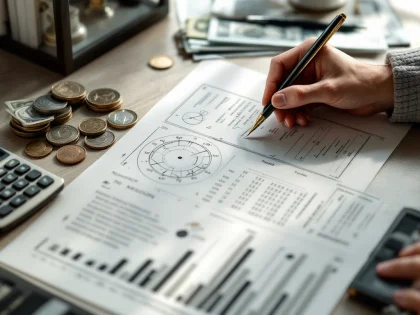Comment voir une période de tension financière dans un thème astral