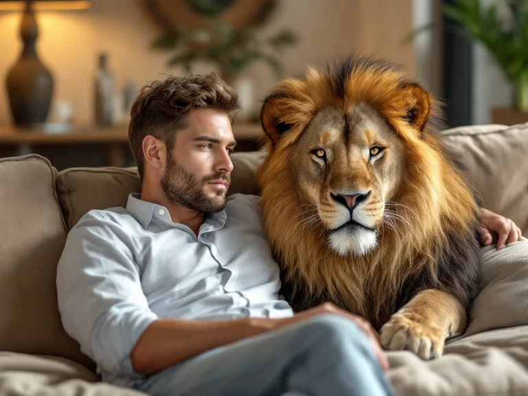 Illustration de l’article : Est-ce facile de vivre avec un Lion ?