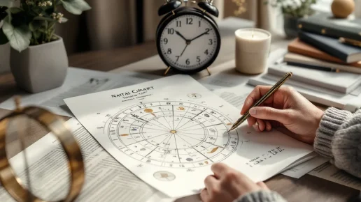 Illustration de l’article : Est-ce qu’un thème astral peut être faux