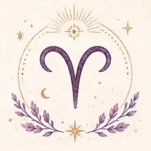 Illustration astrologique du signe Bélier