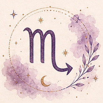 Illustration astrologique du signe Scorpion