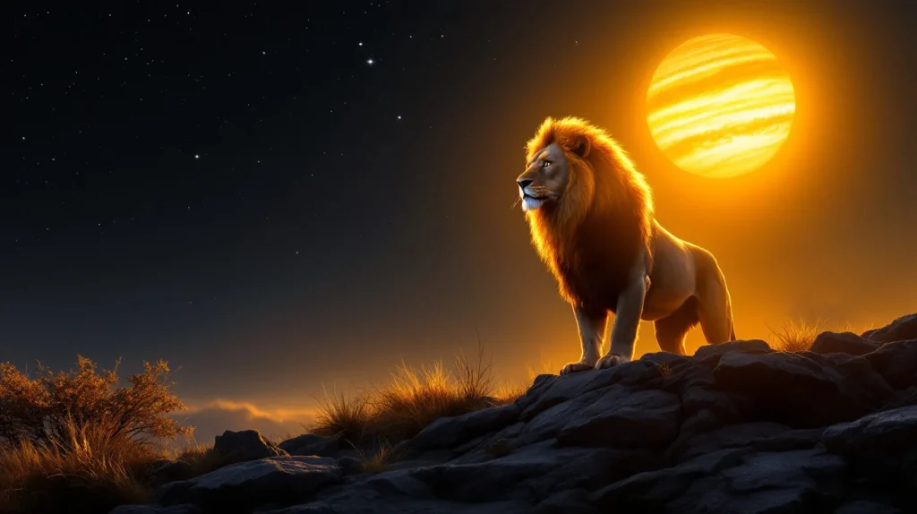 Jupiter en Lion signification