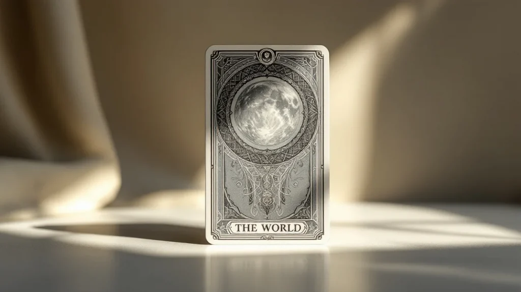Signification de l’arcane Le Monde au tarot