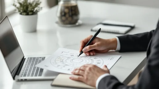 Illustration de l’article : Thème astral et réussite professionnelle : quels indicateurs regarder