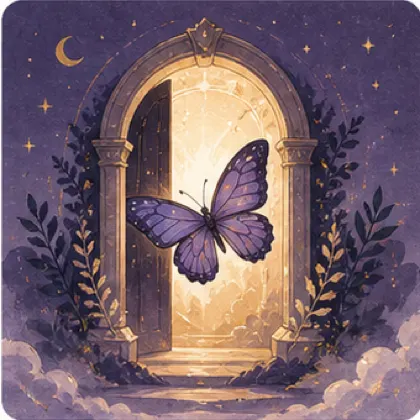 Illustration de la maison astrologique 8, transformation et intimité
