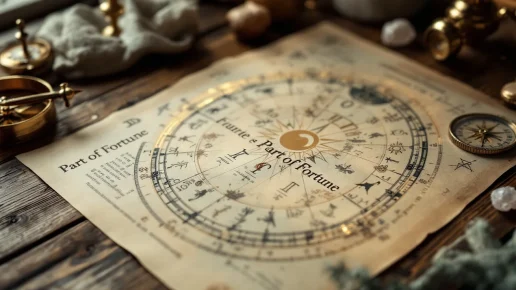 Illustration de l’article : C’est quoi la part de fortune en astrologie