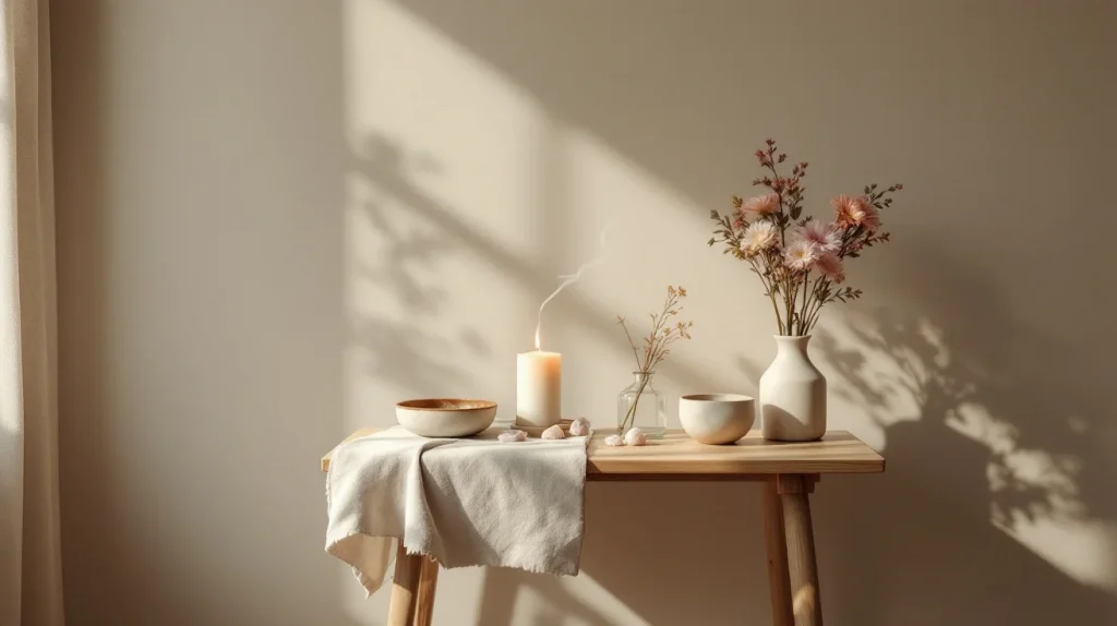 C’est quoi un autel spirituel et comment le créer