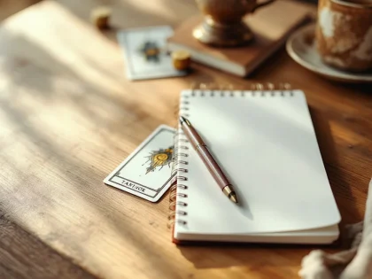 Comment combiner tarot et journal de bord