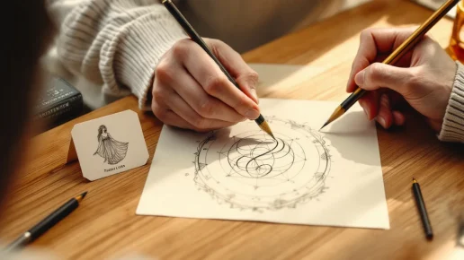 Illustration de l’article : Comment dessiner son arcane personnel au tarot