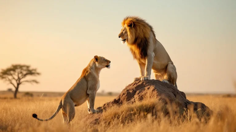Comment un Lion supporte la hiérarchie