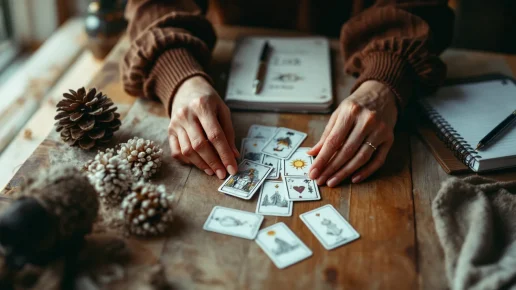 Illustration de l’article : Comment utiliser le tarot pour faire le point à la fin de l’année