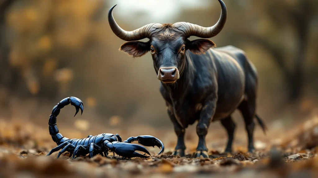 Compatibilité amicale Taureau et Scorpion