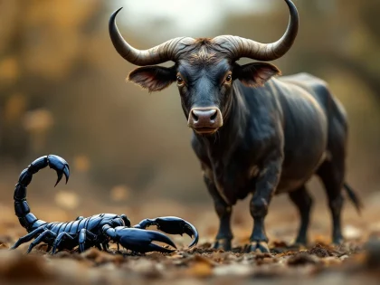 Illustration de l’article : Compatibilité amicale Taureau et Scorpion