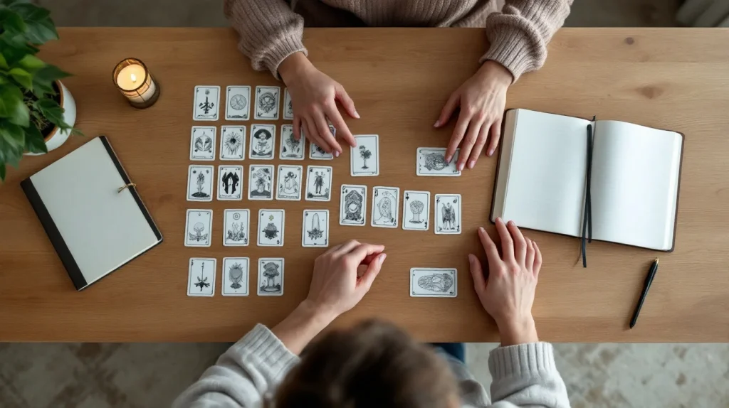 Différence entre tarot prédictif et tarot introspectif