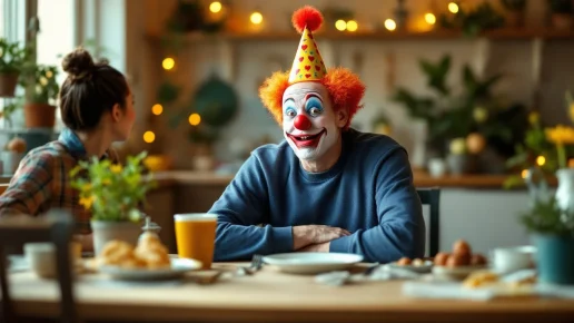 Illustration de l’article : Quels signes astrologiques jouent le clown en famille