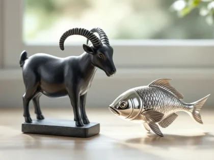 Illustration de l’article : Compatibilité amicale Capricorne et Poissons