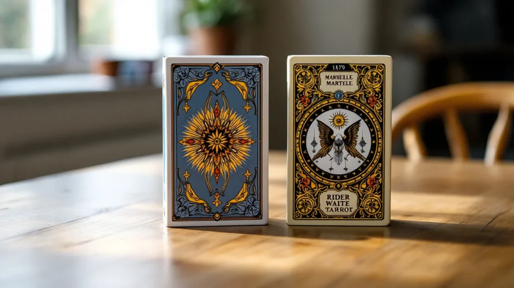 Quelle est la différence entre tarot de Marseille et Rider Waite