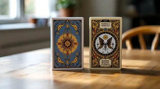 Illustration de l’article : Quelle est la différence entre tarot de Marseille et Rider Waite