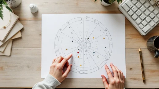 Illustration de l’article : Comment repérer les planètes dans son thème astral