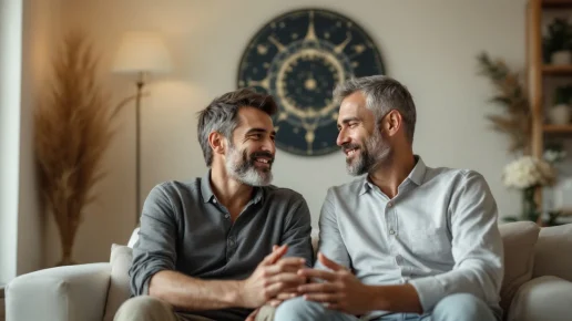 Illustration de l’article : Compatibilité astrologique entre un beau père et son beau fils